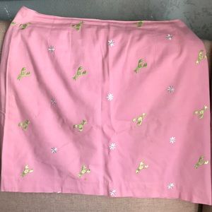 Lilly Pulitzer pink skirt size 10 EUC